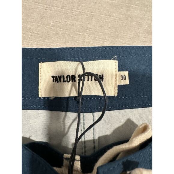 NWTS Taylor Stitch Bo Boardie Board Shorts Sea Floral Zip Pocket Men's 30 Green - Picture 4 of 7